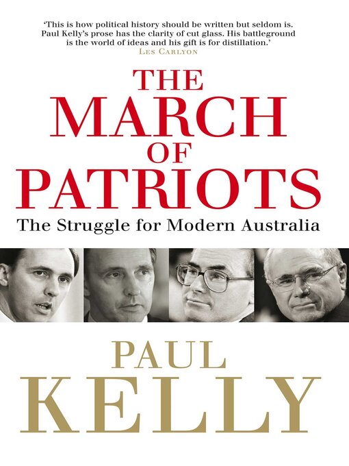 Title details for March of Patriots by Paul Kelly - Available